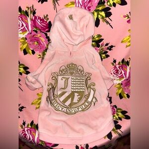 OG Juicy dog couture pet tracksuit jacket retro pink heart royal y2k sweatshirt